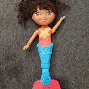 Dora the explorer mermaid toy